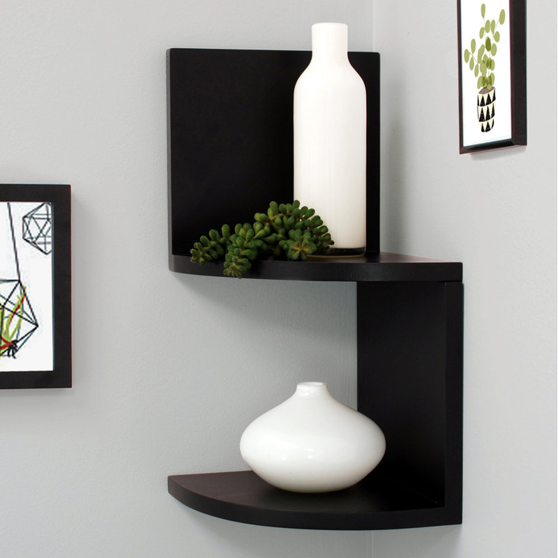 Brayden Studio Priva Corner Shelf Wayfair.ca